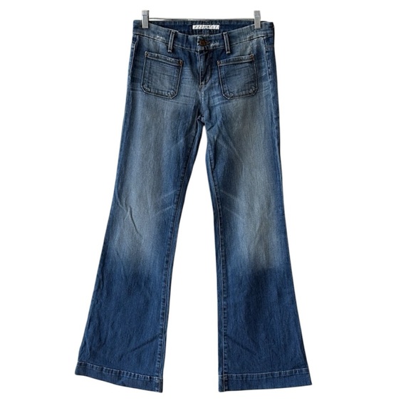 Joe's Jeans Blue Flare & Wide Leg - Picture 1 of 11